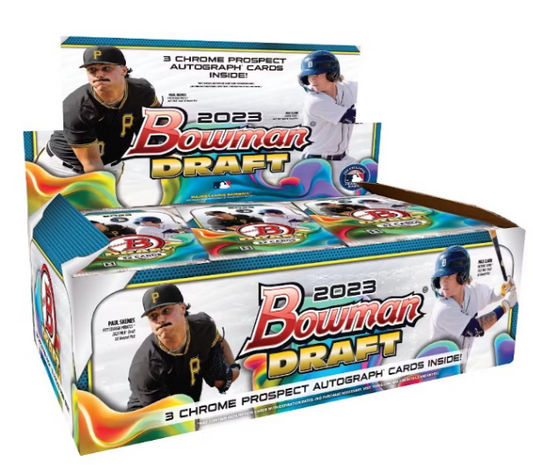 2023 Bowman Draft Baseball Hobby Jumbo Box 12 Spot Random Pack