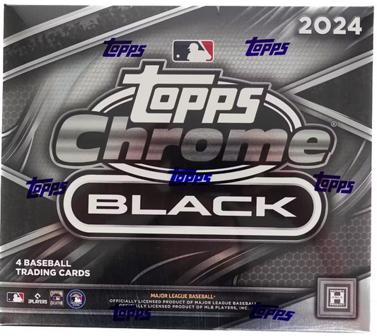 2024 Topps Chrome Black Baseball Hobby Box Personal