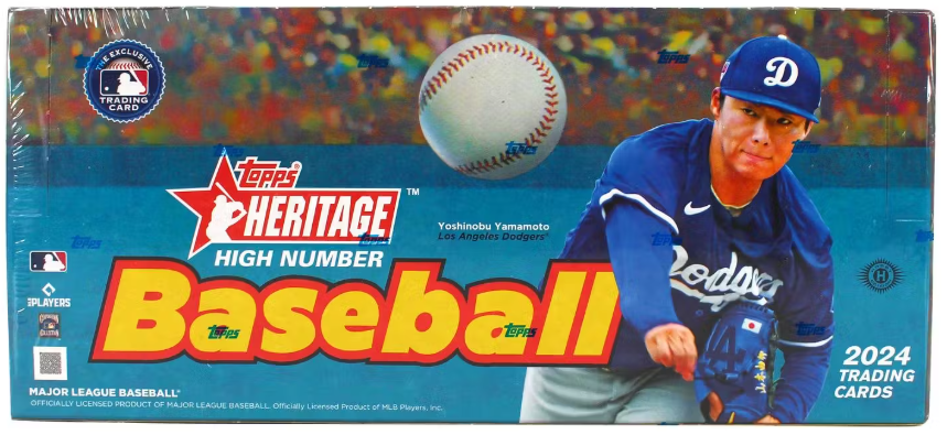 2024 Topps Heritage High Number Baseball Hobby Box Personal