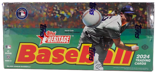 2024 Topps Heritage Baseball Hobby Box Personal