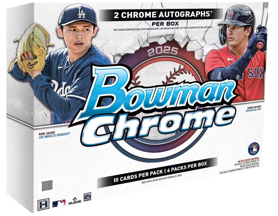 2025 Bowman Chrome Baseball Hobby Box Personal Break