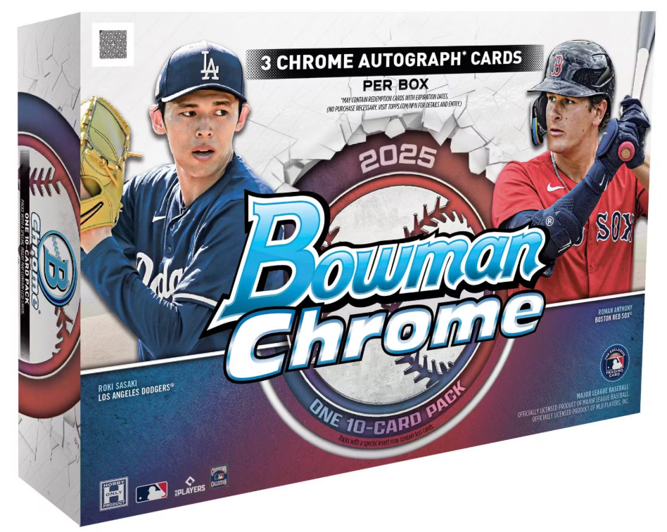 2025 Bowman Chrome Baseball Breaker Delight Box Personal Break