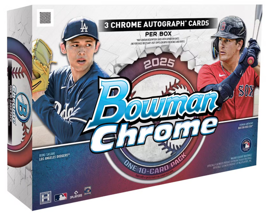 2025 Bowman Chrome Baseball Breaker Delight Box Personal Break