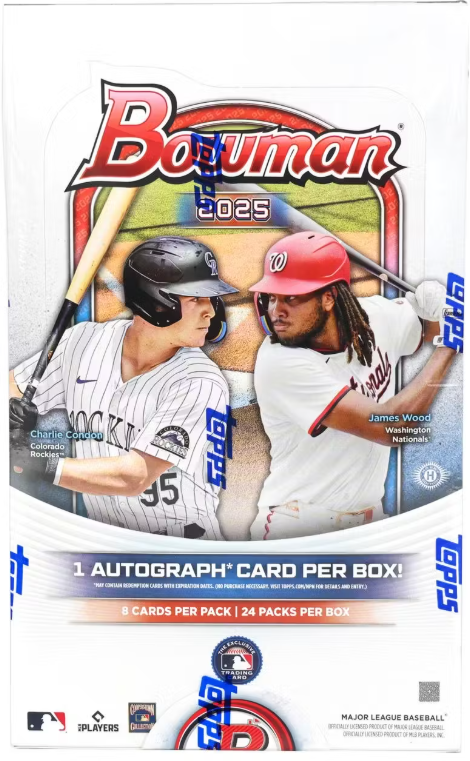 2025 Bowman Baseball Hobby Box Personal (Presell)