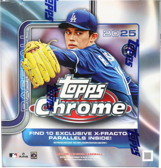 2025 Topps Chrome Baseball Mega Box Personal