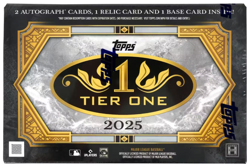 2025 Topps Tier One Baseball Hobby Box Personal Break