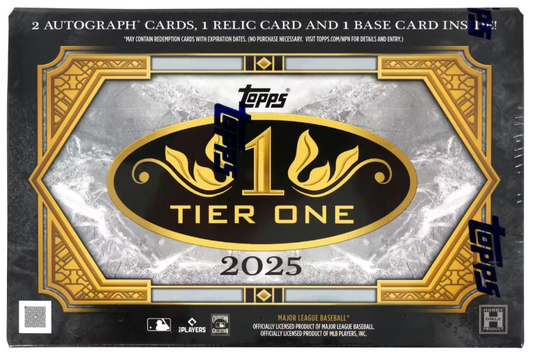 2025 Topps Tier One Baseball Hobby Box Personal Break