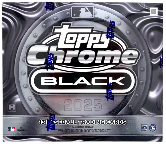 2025 Topps Chrome Black Baseball Hobby Box Personal