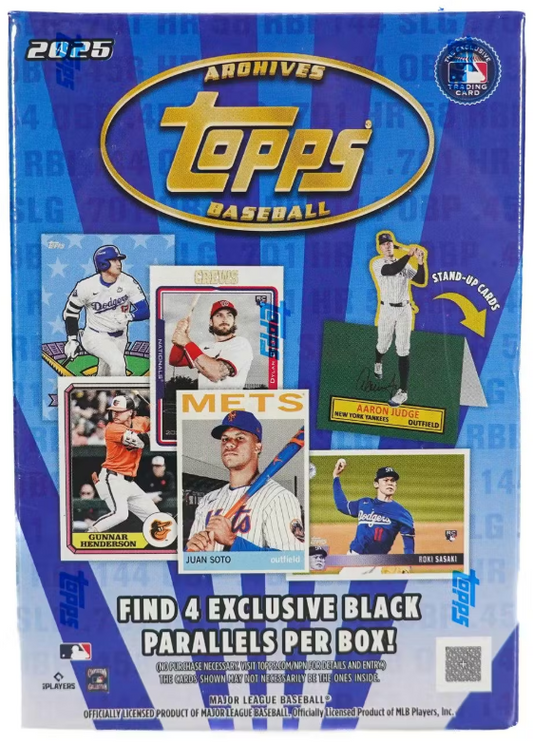 2025 Topps Archives Baseball Blaster Box Personal Break
