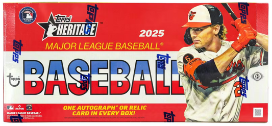 2025 Topps Heritage Baseball Hobby Box Personal