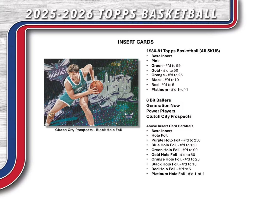 2025/26 Topps Basketball Blaster Box Personal Break
