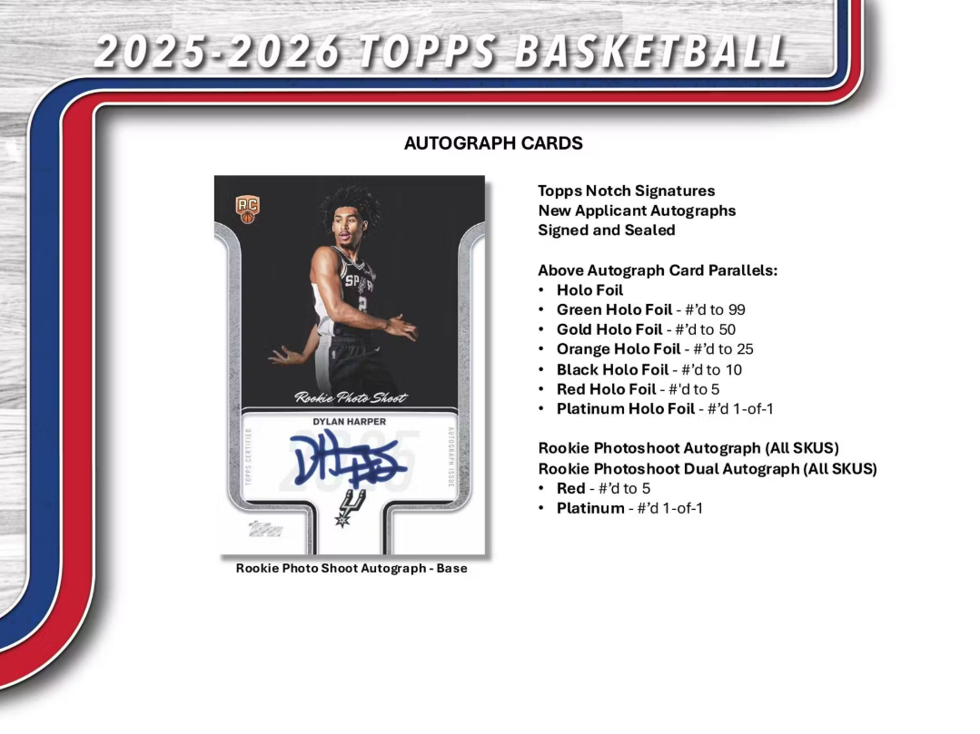 2025/26 Topps Basketball Blaster Box Personal Break