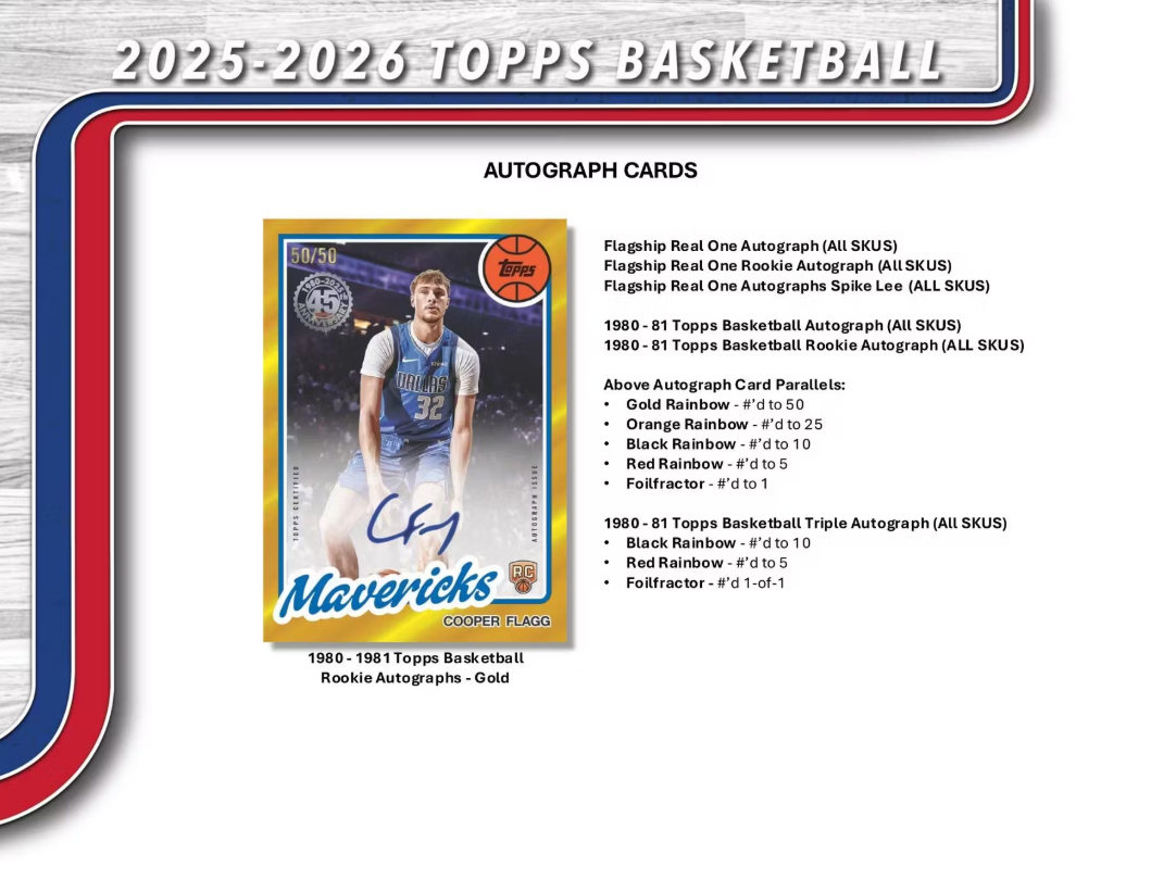 2025/26 Topps Basketball Blaster Box Personal Break