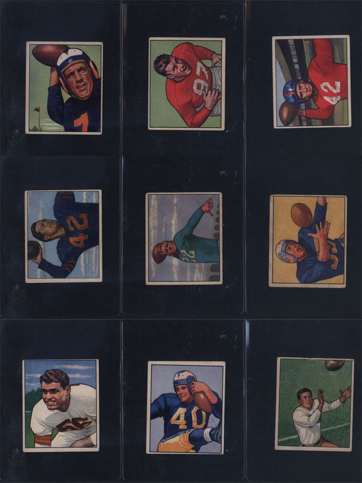 1950 Bowman Football Set Break 144 Spot Random Card (YA Tittle Rookie SGC 3, Otto Graham Rookie SGC 1, Sammy Baugh SGC 2.5, etc)