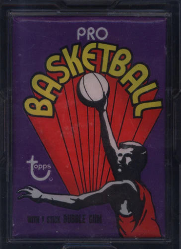 1972 Topps Basketball Wax Pack Personal