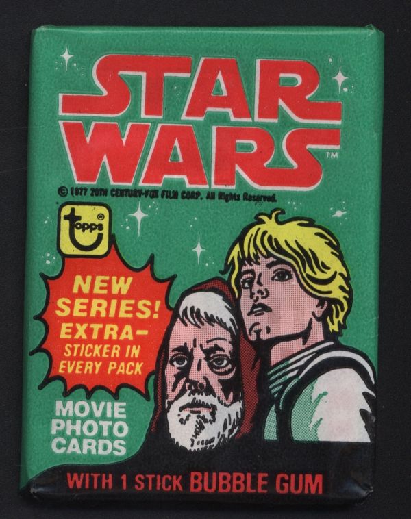 1977 Topps Star Wars 4th Series Wax Personal Pack