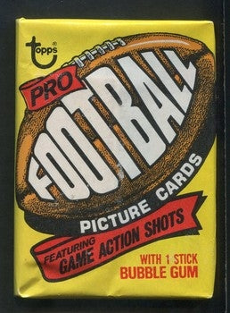 1977 Topps Football Wax Pack