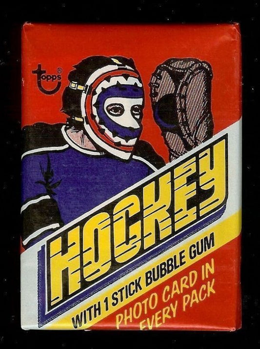 1977 Topps Hockey Wax Pack Personal