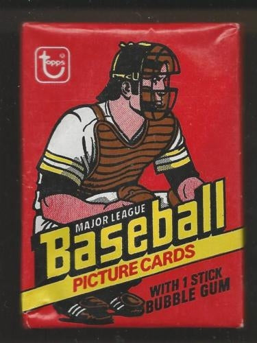 1978 Topps Baseball Wax Pack PERSONAL