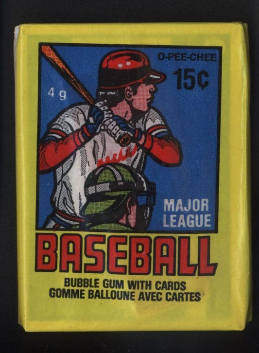 1979 OPC Baseball Wax Pack Personal