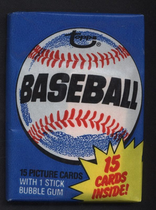 1980 Topps Baseball Wax Pack Personal