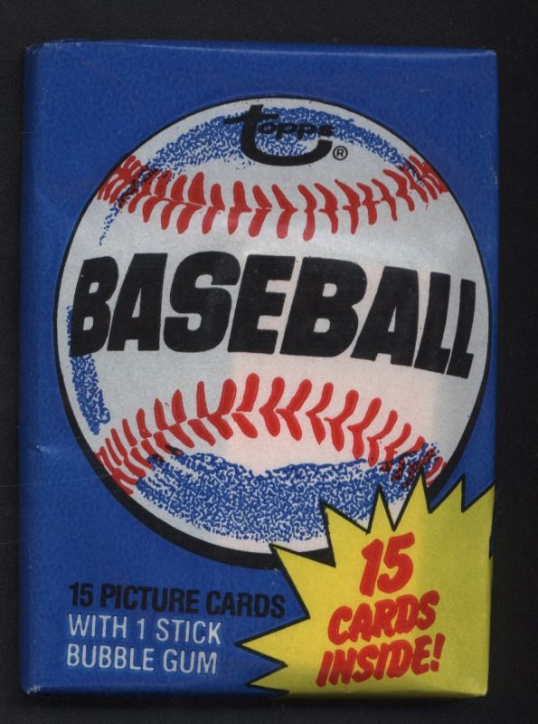 1980 Topps Baseball Wax Pack Personal Break