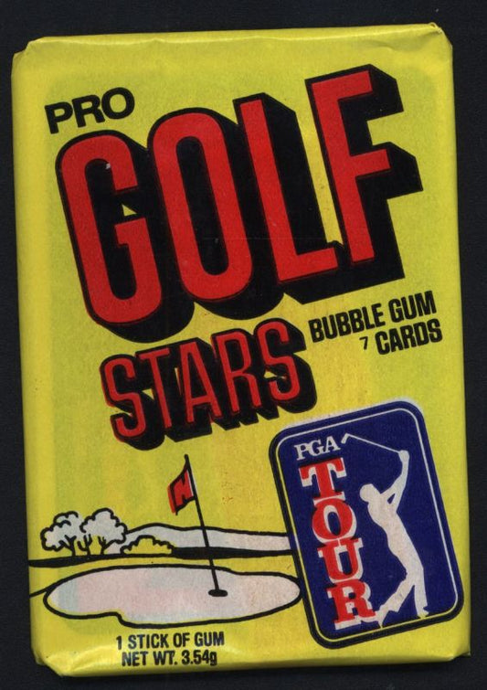 1981 Donruss Golf Wax Pack Personal