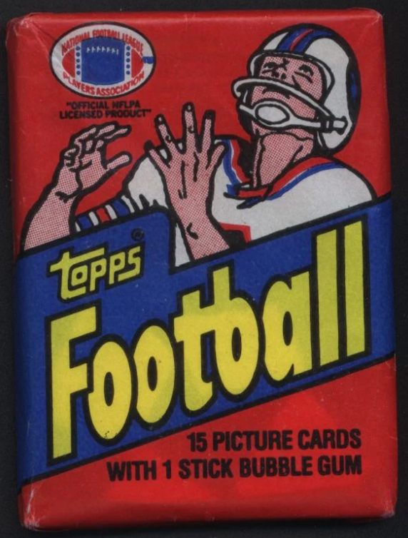 1982 Topps Football Cornerstone Mixer with a PSA 8 Lawrence Taylor RC