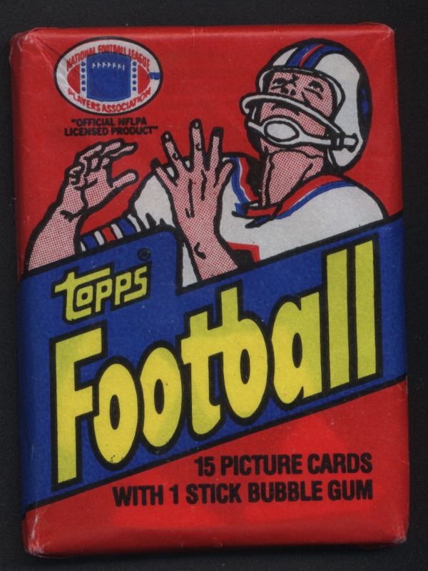 1982 Topps Football Wax Pack