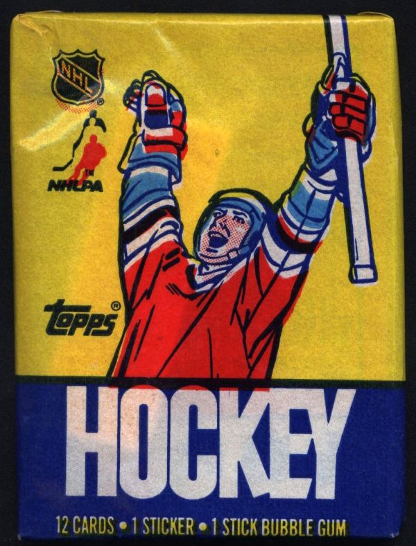 1985 Topps Hockey Wax Pack Personal