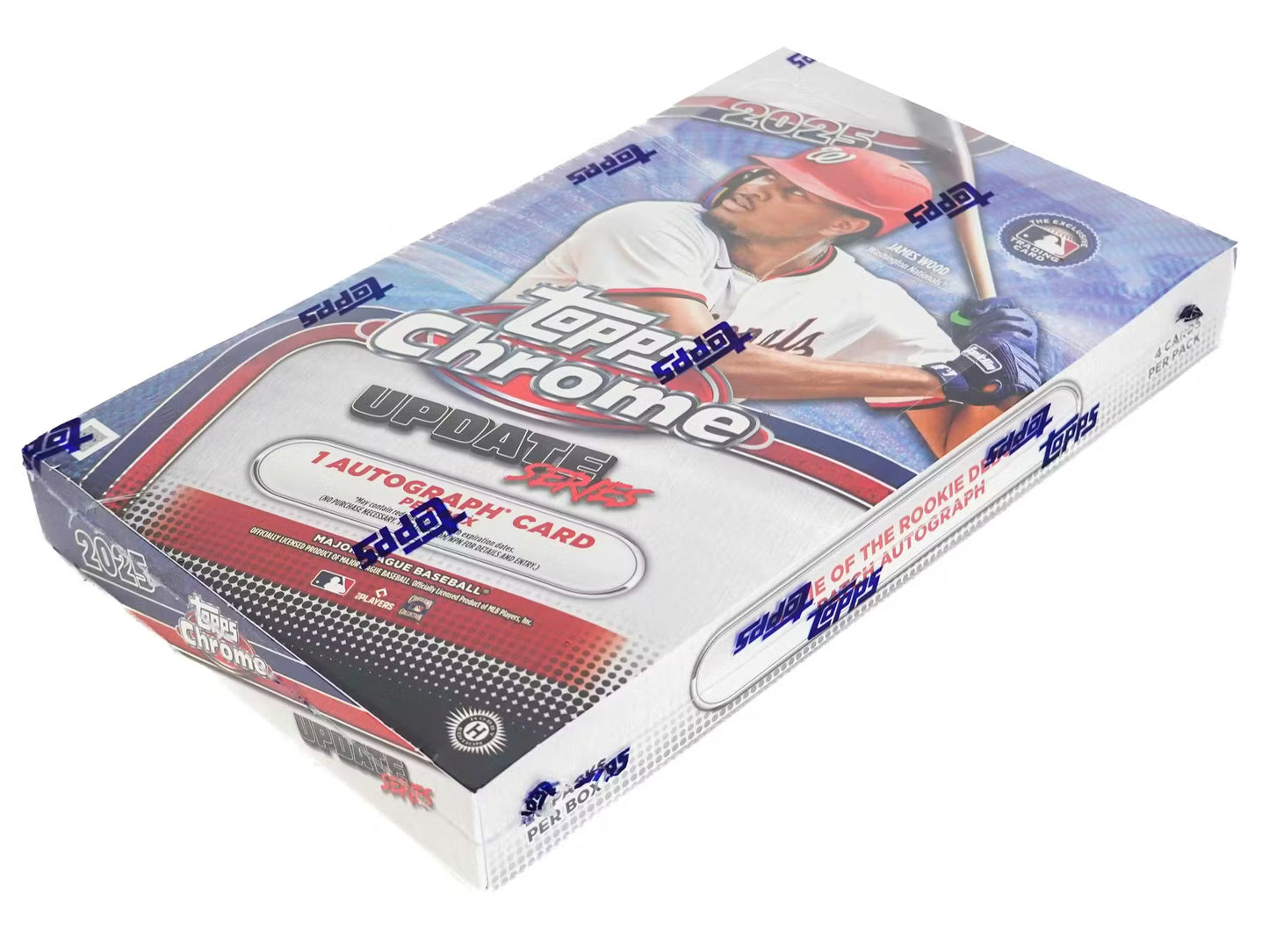 2025 Topps Chrome Update Series Baseball 24 Spot Random Pack Break