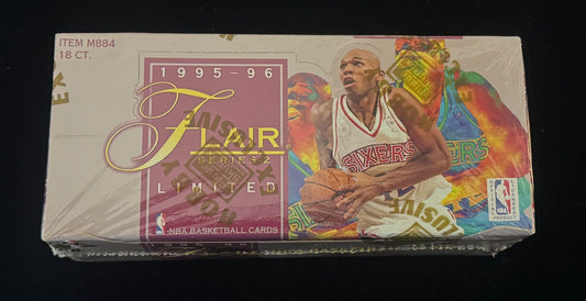 1995/96 Flair Series 2 Basketball Hobby Box 18 Spot Random Pack Break