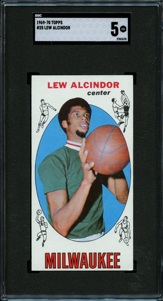 1969 Topps Basketball Set Break 99 Spot Random Card (Kareem Abdul-Jabbar Rookie SGC 5, John Havlicek Rookie SGC 6, Wilt Chamberlain SGC 5.5, etc!)