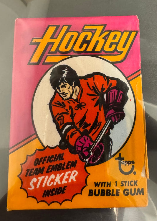 1973 Topps Hockey Wax Pack 10 Spot Random Break 1