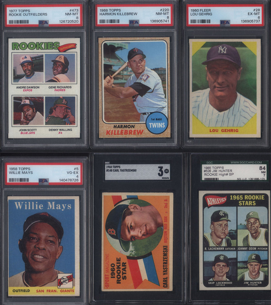 Vintage Graded Card Hit Random Number 313