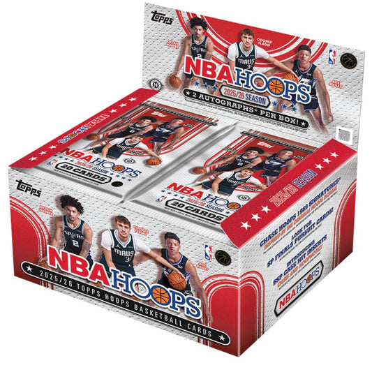 2025/26 Topps NBA Hoops Basketball Jumbo Box Personal
