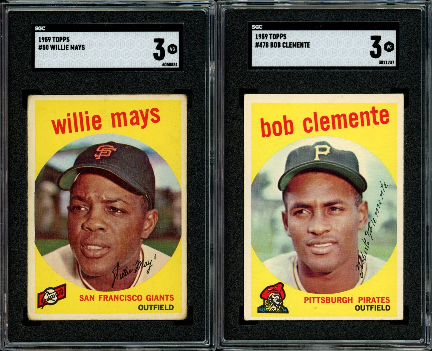 1959 Topps Baseball Set Break 572 Spot Random Card (Mickey Mantle PSA 4, Bob Gibson Rookie SGC 1, Mickey Mantle All-Star SGC 4.5, Sparky Anderson Rookie SGC 5, Hank Aaron SGC 4.5, etc!)