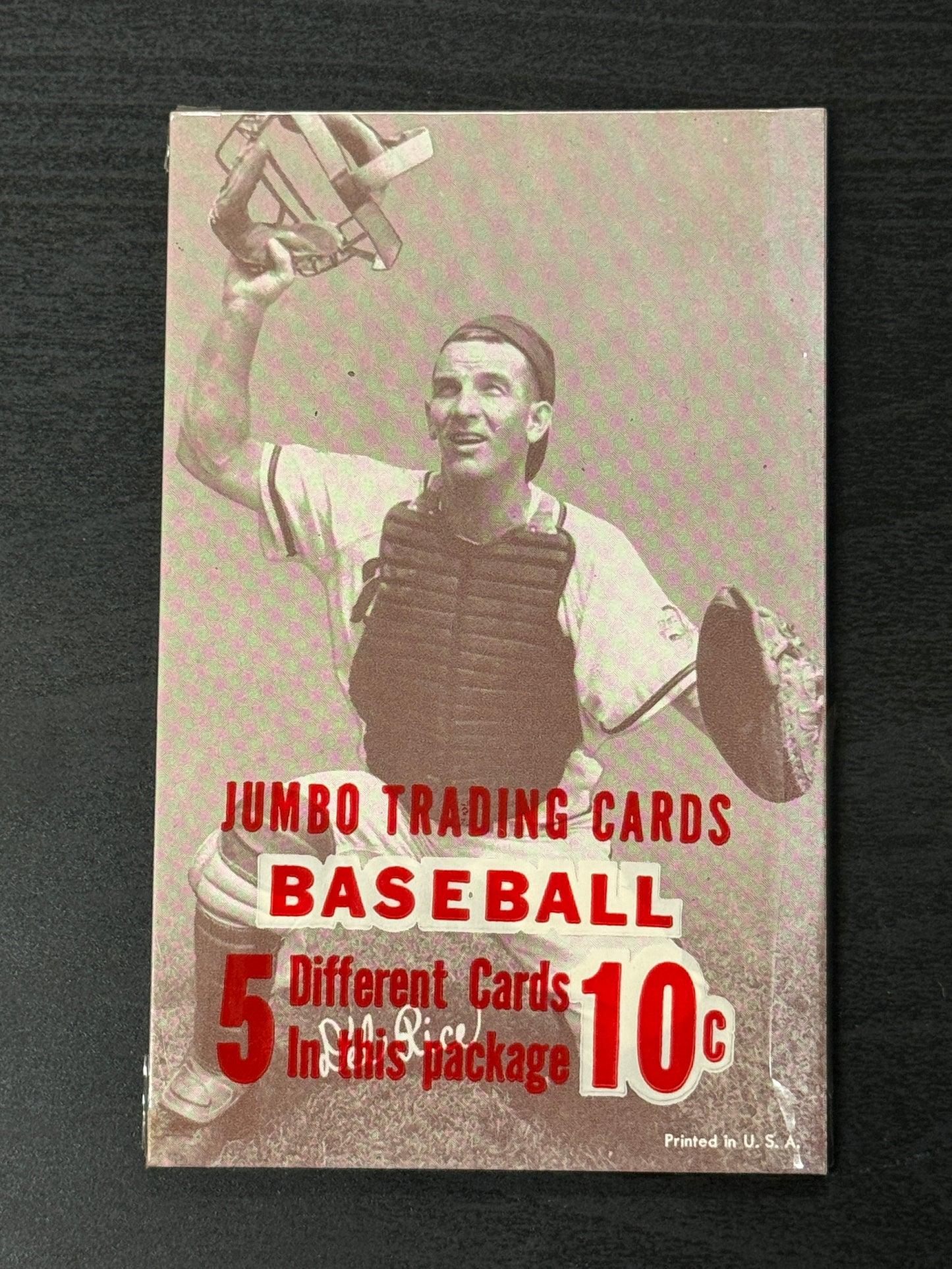1947-1966 Exhibits Baseball Cello Pack 5 Spot Random Card