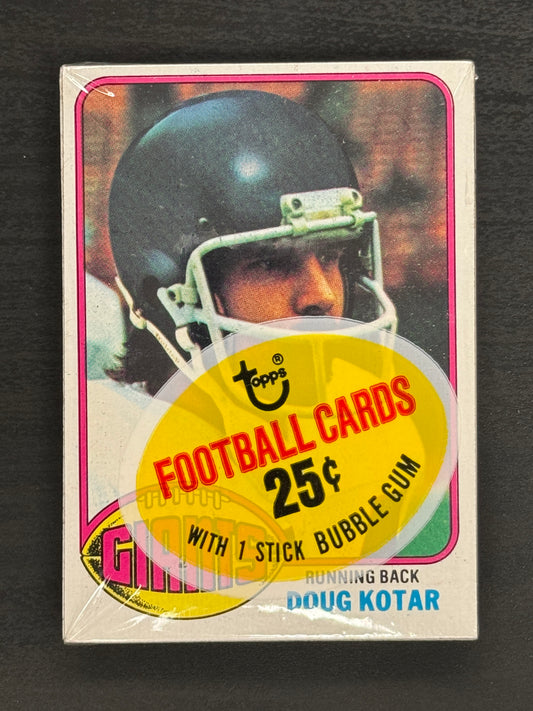 1976 Topps Football Cello Pack 18 Spot Random Card
