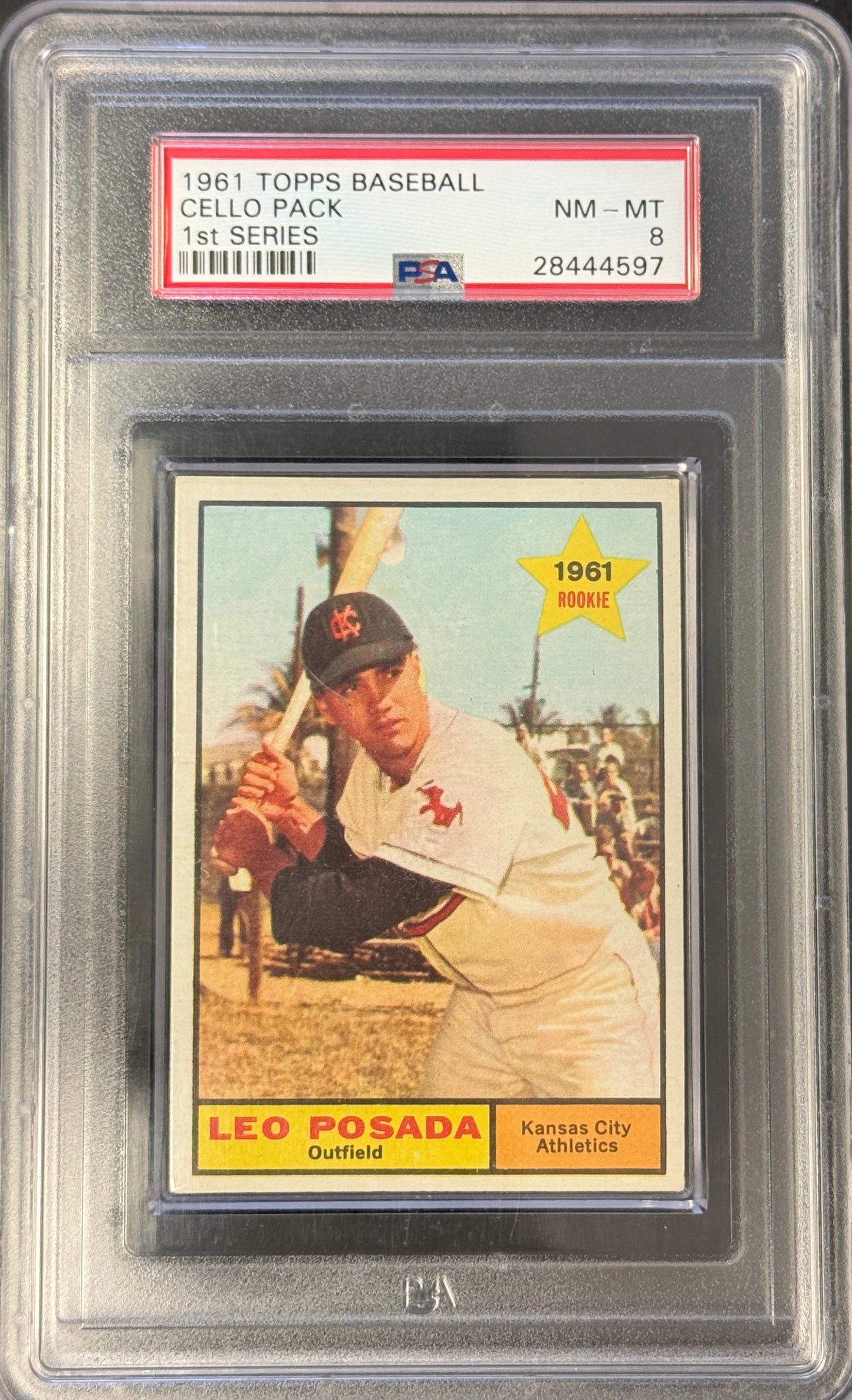 1961 Topps Baseball 1st Series Cello Pack 12 Spot Random Card Break