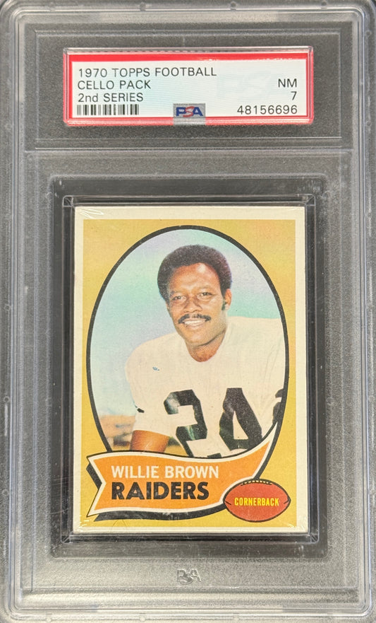 1970 Topps 2nd Series Football Cello Pack 30 Spot Random Card Break