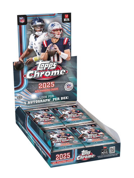 2025 Topps Chrome Football Hobby Box Personal Break