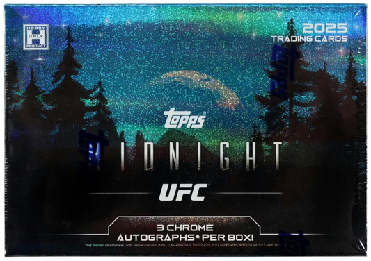 2025 Topps Midnight UFC Hobby Box 7 Spot Random Card Break