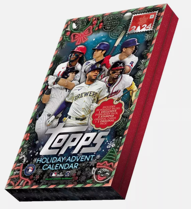 2025 Topps Baseball Holiday Advent Calendar Presale Vintage Breaks