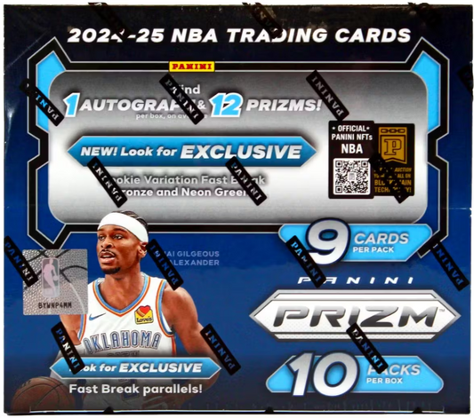 2024/25 Panini Prizm Basketball Fast Break Personal Box