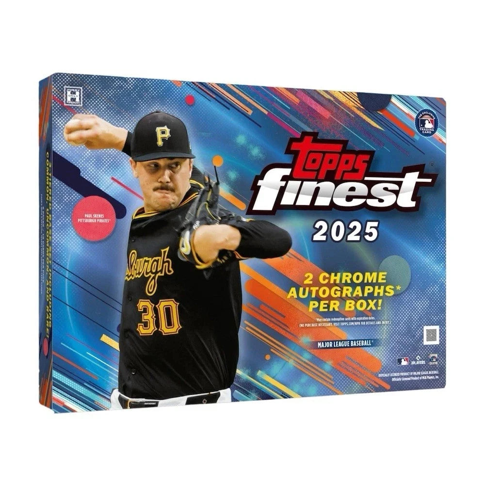 2025 Topps Finest Baseball Hobby Box Personal