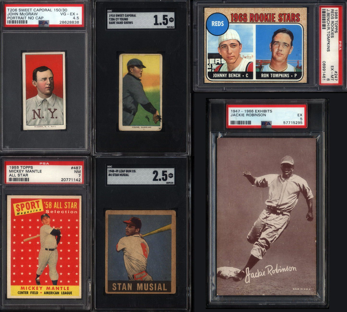 Vintage Graded Card Hit Random Number 311