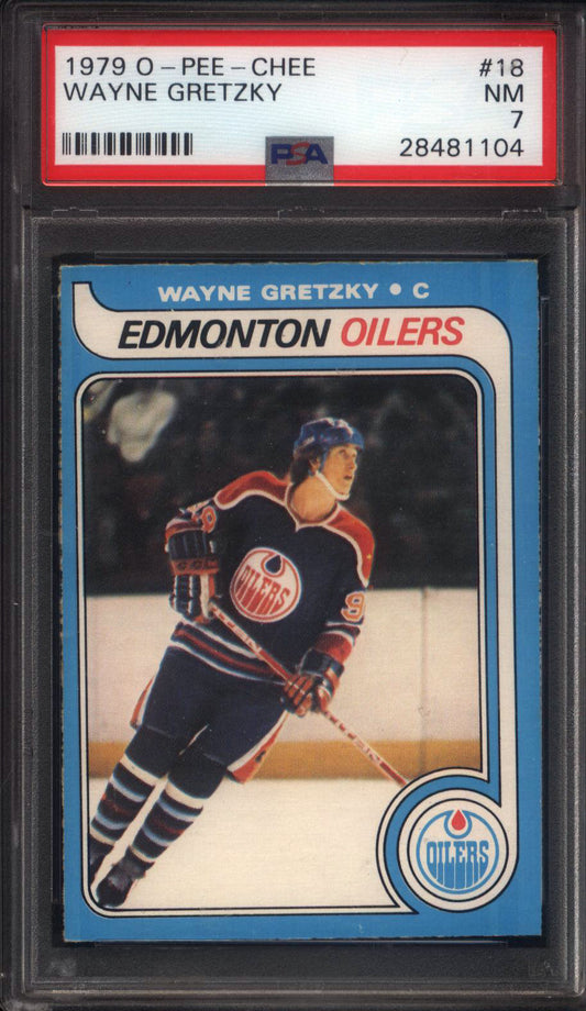 1979 OPC O-Pee-Chee Hockey Set Break 396 Spot Random Card (Wayne Gretzky Rookie PSA 7, etc!)