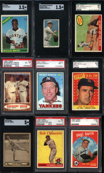 Vintage Graded Card Hit Random Number 314
