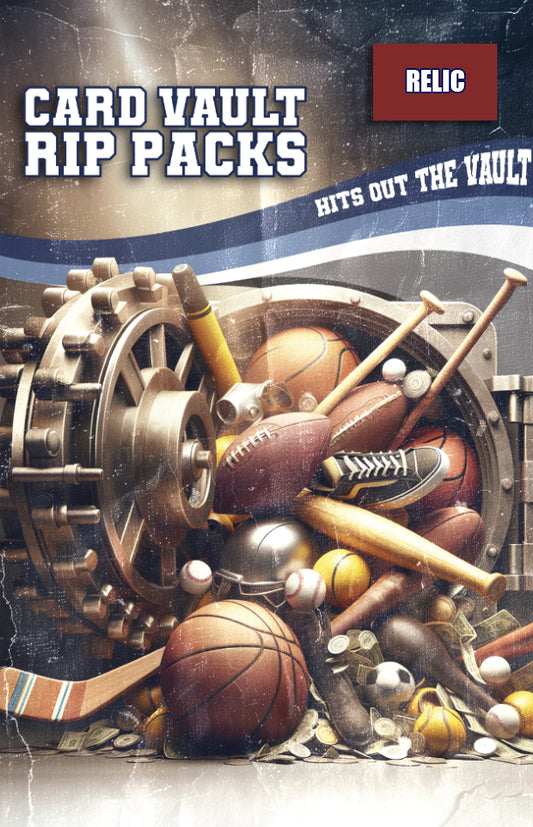 Card Vault Rip Pack - Relic Edition Baseball Mystery Run 6